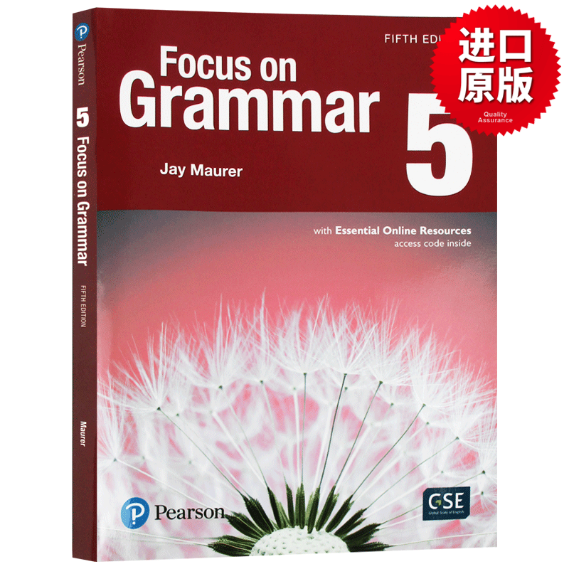 专注语法 5级别 学生用书 Focus on grammar Level 5 Sb 英文原版大学教辅 进口原版英语书籍