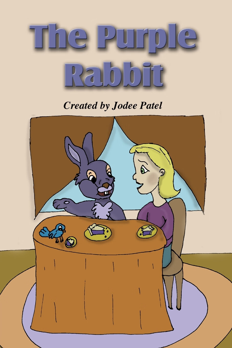 【预售 按需印刷】the purple rabbit paperback