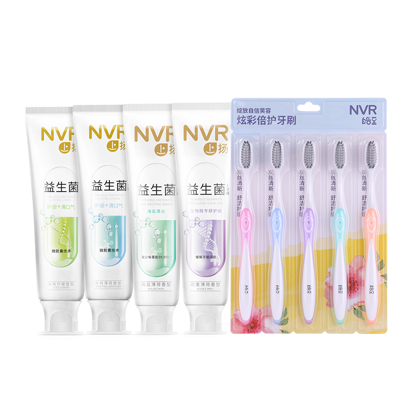 NVR京东自营旗舰店上扬益生菌牙膏家庭装价格走势与口碑评测
