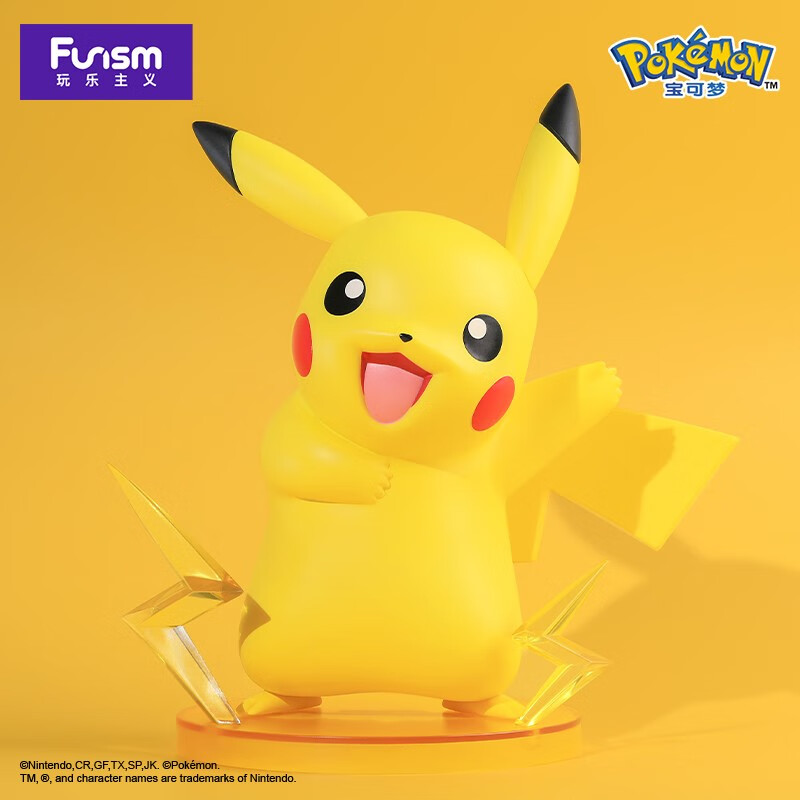 funism玩乐主义宝可梦手办神奇宝贝皮卡丘可达鸭杰尼龟玩具摆件生日