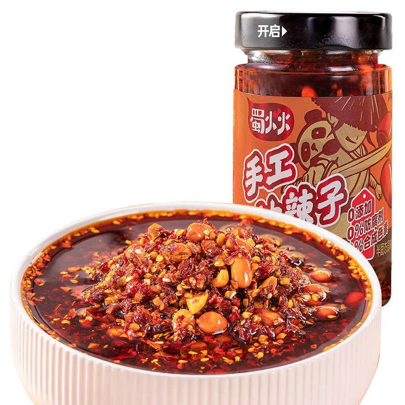 蜀火火 吉香居四川手工油辣子 辣椒油辣椒酱凉拌菜调料 190g*1瓶属于什么档次？