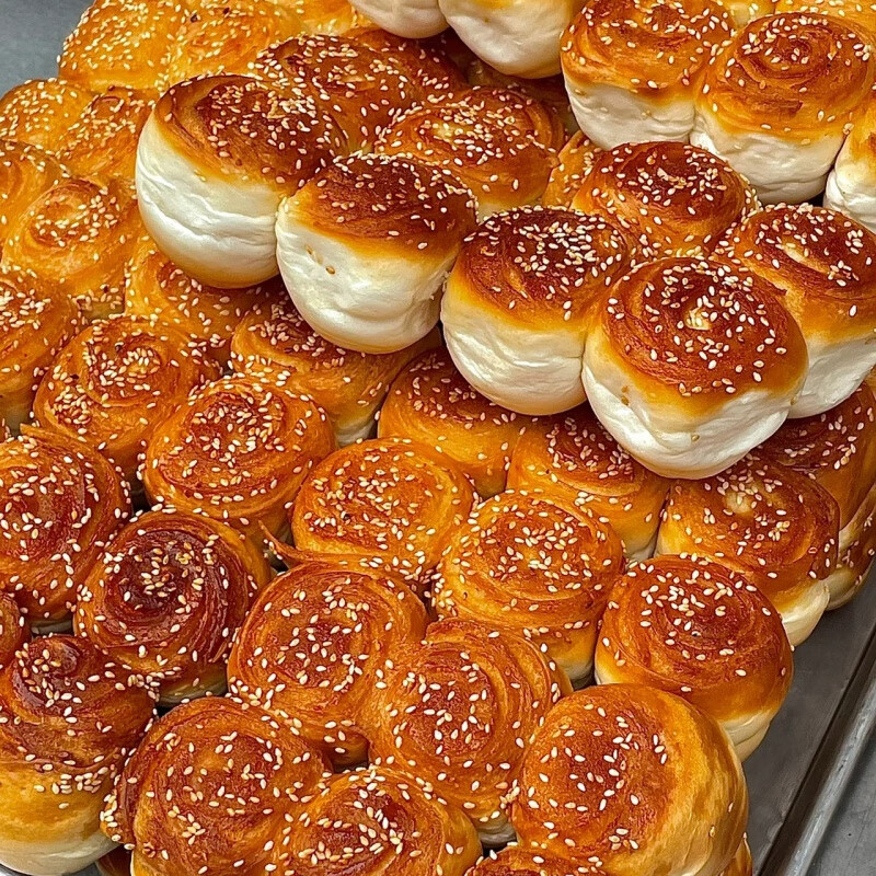 安小离蜂蜜脆底小面包红豆沙面包学生营养早餐零食烤馍老式手撕面包 a