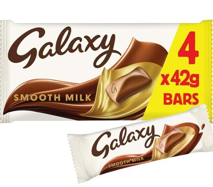 英国galaxy smooth milk chocolate牛奶巧克力minstrels count smooth