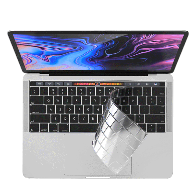 倍方 苹果2020新款MacBook air13.3电脑专用键盘膜键盘保护膜防水防尘膜A2179透明款30193