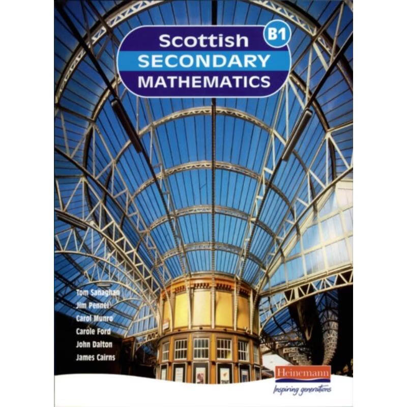预订scottish secondary maths blue 1 student book