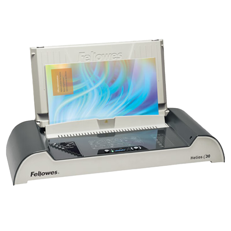 范羅士（Fellowes）電動熱熔裝訂機Helios膠裝機辦公商用多文件裝訂 Helios 30（裝訂厚度300頁）