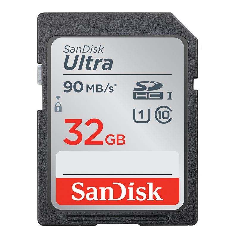 SanDisk闪迪存储卡 SD卡相机sd内存卡微单反存储卡Class10 高清拍摄 32GB 高速120MB/s  SDHC41314469261