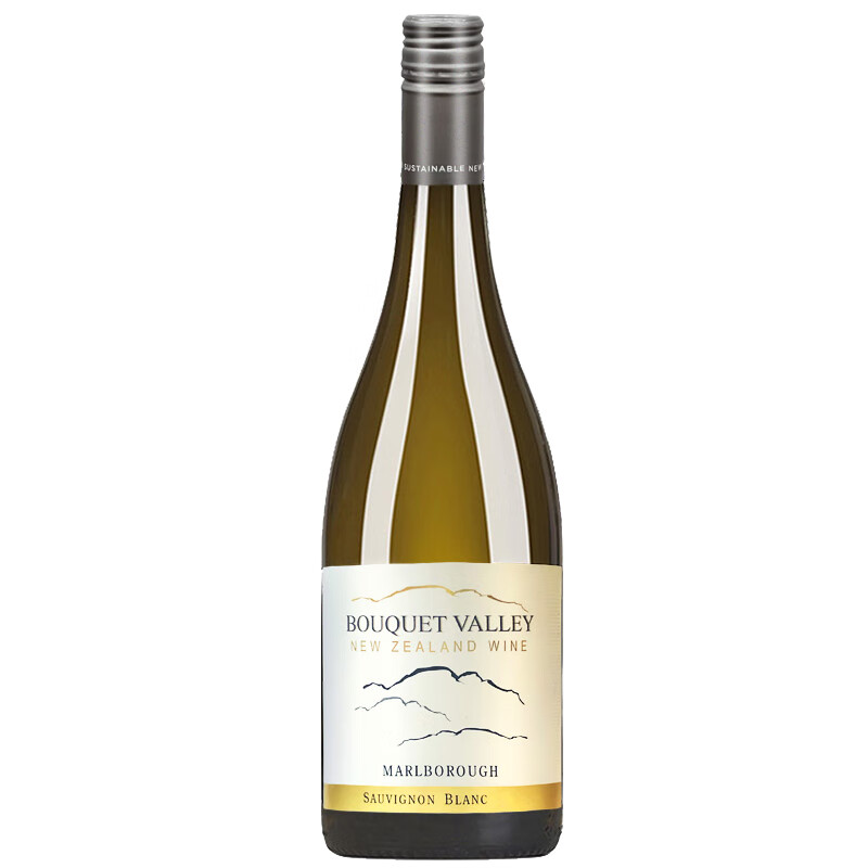 valley)新西兰原瓶进口2022年马尔堡(marlborough)长相思干白葡萄酒