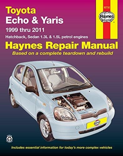 预订 Toyota Echo & Yaris (99-11) Haynes Repair Manual