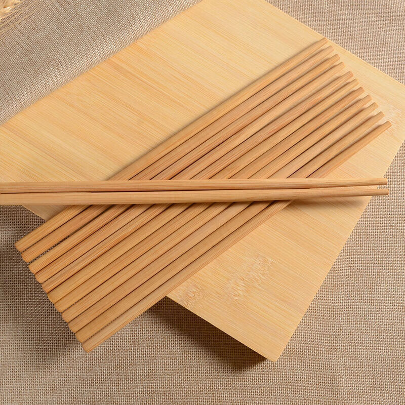 加长火锅筷子堂饭店碳色竹筷子商用竹筷子家用/50双 20双 24厘米竹筷