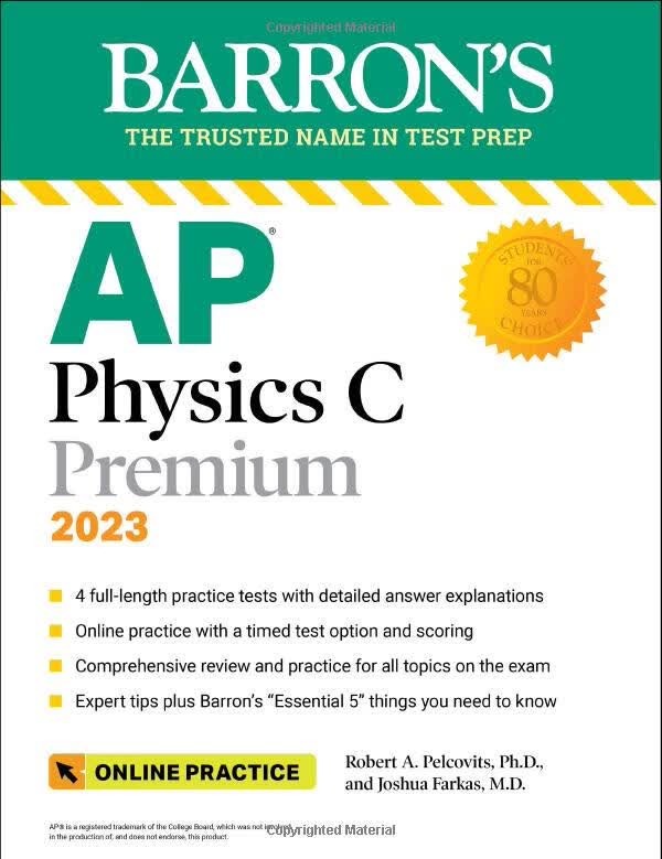 巴朗AP物理C AP Physics C Premium, 2023