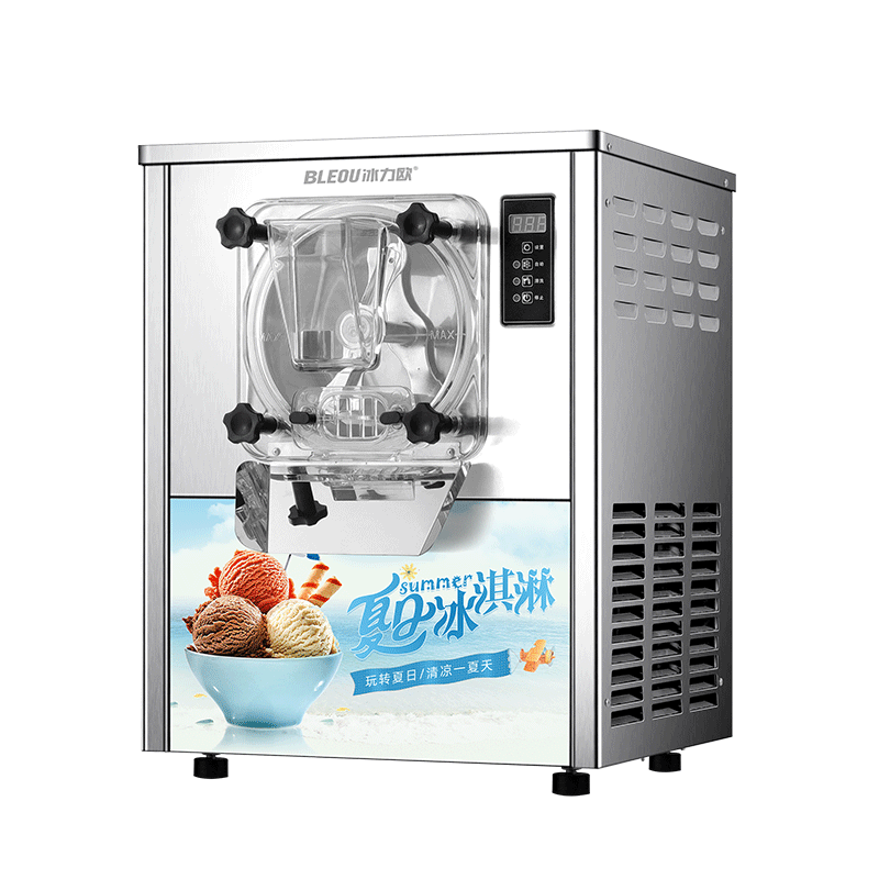 冰力欧 硬冰淇淋机商用全自动台式立式硬质冰激凌机哈根达斯雪糕机 台式-硬冰淇淋4.3L（525*490*640）