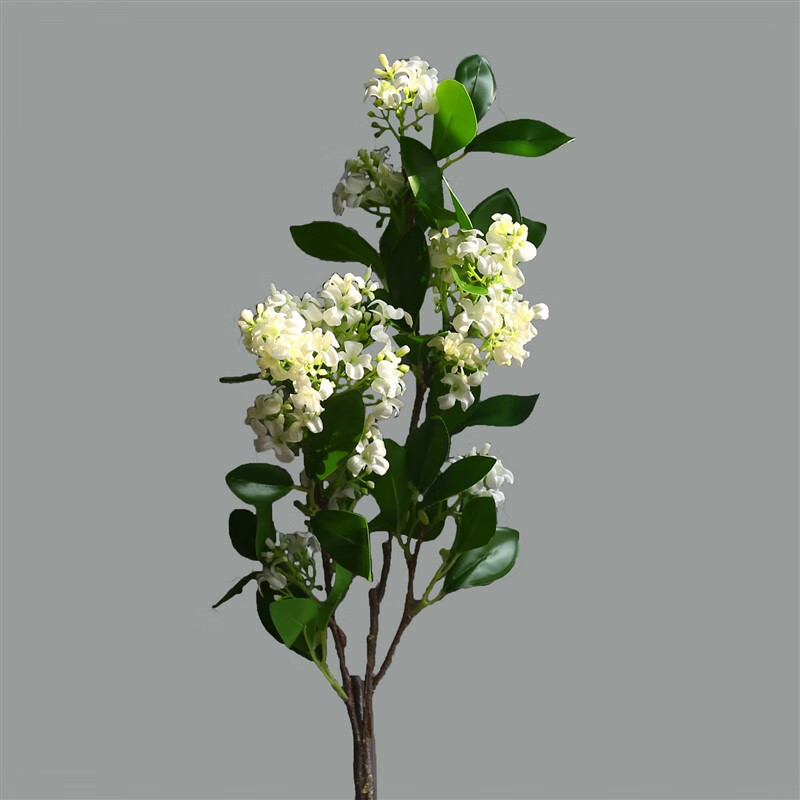 康塔淇假花摆件大的 【高端】千里香仿真花假花家居装饰落地摆件橱窗