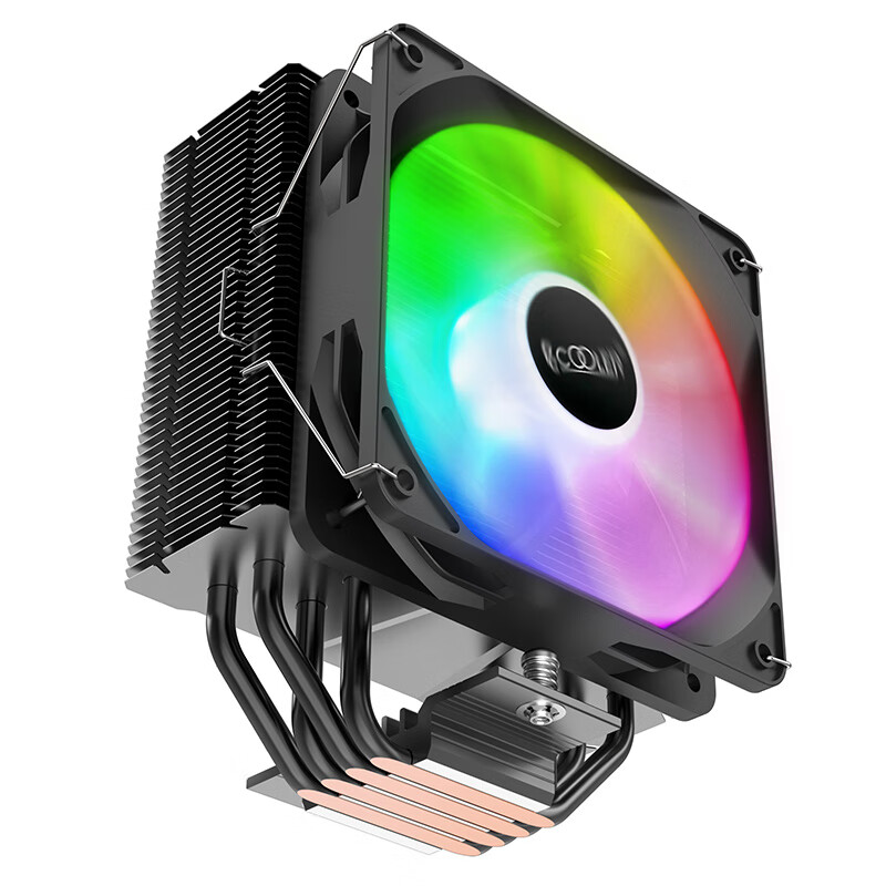 超频三（PCCOOLER）东海R4000 ARGB CPU散热器（1700/AM4平台/四热管/鳍片黑化/5V主板同步/配硅脂）