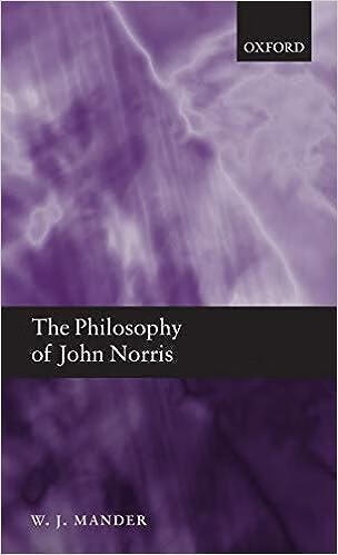 John Norris 哲学 The Philosophy of John Norris