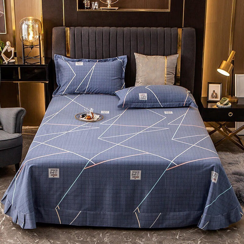 保暖床单床罩床上用品 卡西亚【磨毛加厚更保暖】 180x240cm床单(1