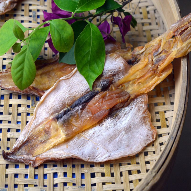 禾澹本港惠安小岞带卵鱿鱼母干货 纯日晒 非烘干 如图