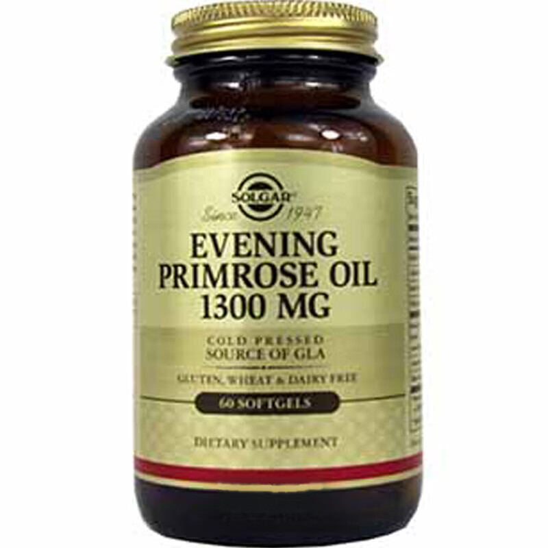 美国进口月见草油软胶囊solgar1300mg品60粒 60粒