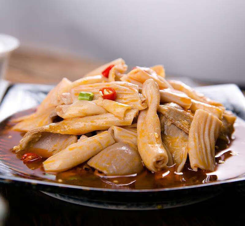 四川凉拌麻辣脆肠250g红油香辣鸭肠媲美鹅肠饭店开袋即食冷盘 250g*5