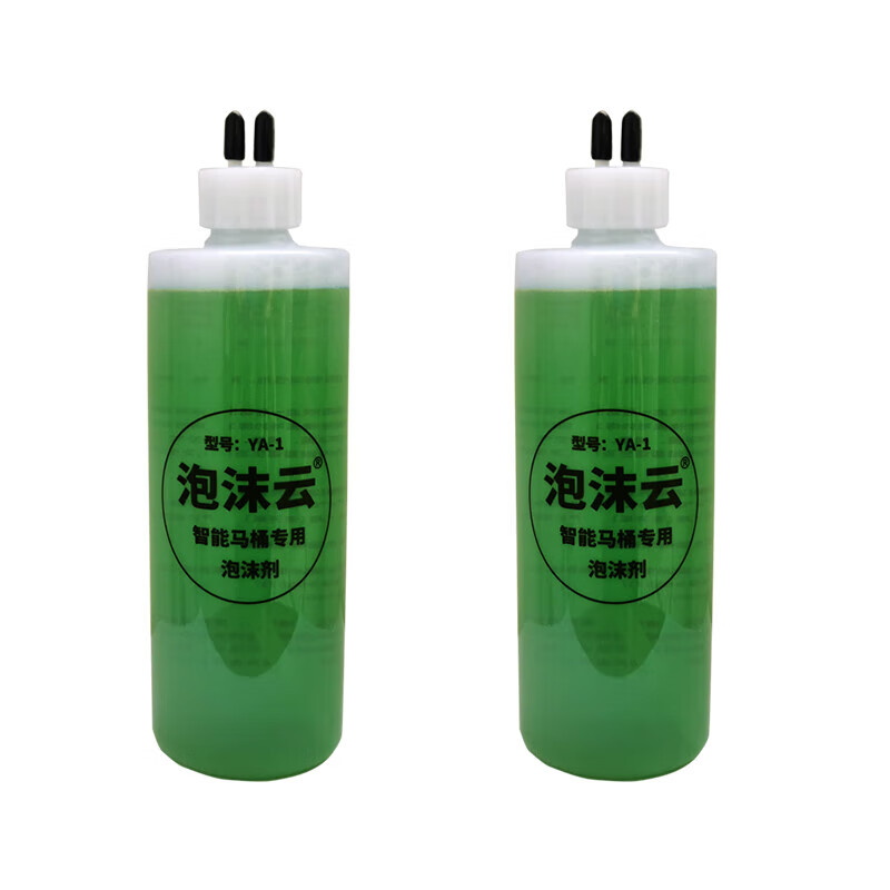 妃芝色馬桶泡沫盾泡沫劑泡沫云YA-1智能馬桶泡沫劑泡沫盾劑 YA至1白瓶2瓶