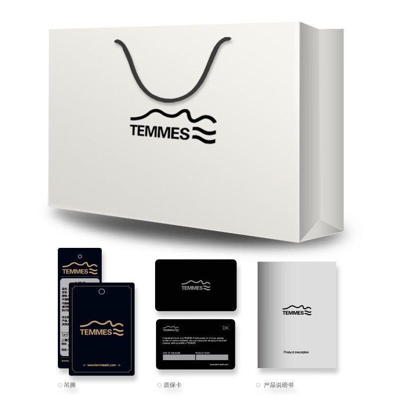 TEMMES 丹麦泰梅斯 办公室腰靠垫汽车座椅腰垫靠背腰托车用靠枕腰枕 藏青色