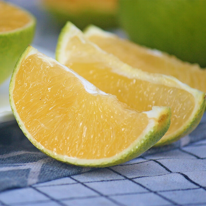 晨木鲜生(chenmuxiansheng)云南冰糖橙 新鲜应季手剥甜橙鲜果 青皮橙子果冻橙橘子水果 云南冰糖橙-净重5斤装