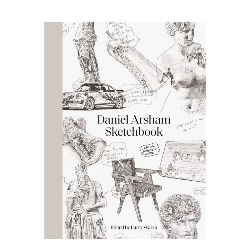 【现货】丹尼尔·阿尔舍姆的速写本 Sketchbook Daniel Arsham 英文原版进口画册画集 善本图书 阿尔舍姆的速写本2