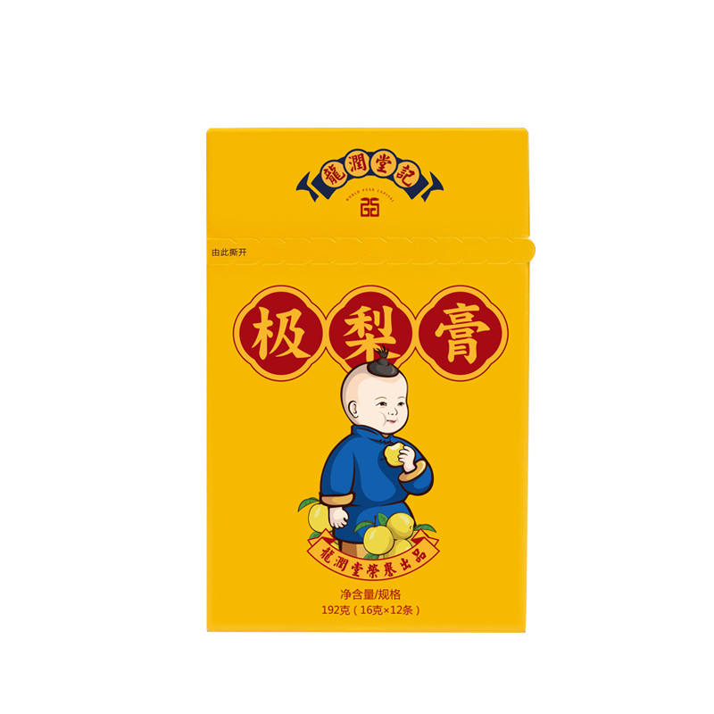 龙润堂记儿童款蜜炼砀山秋梨膏的价格走势分析与口感评价|膏方产品历史价格