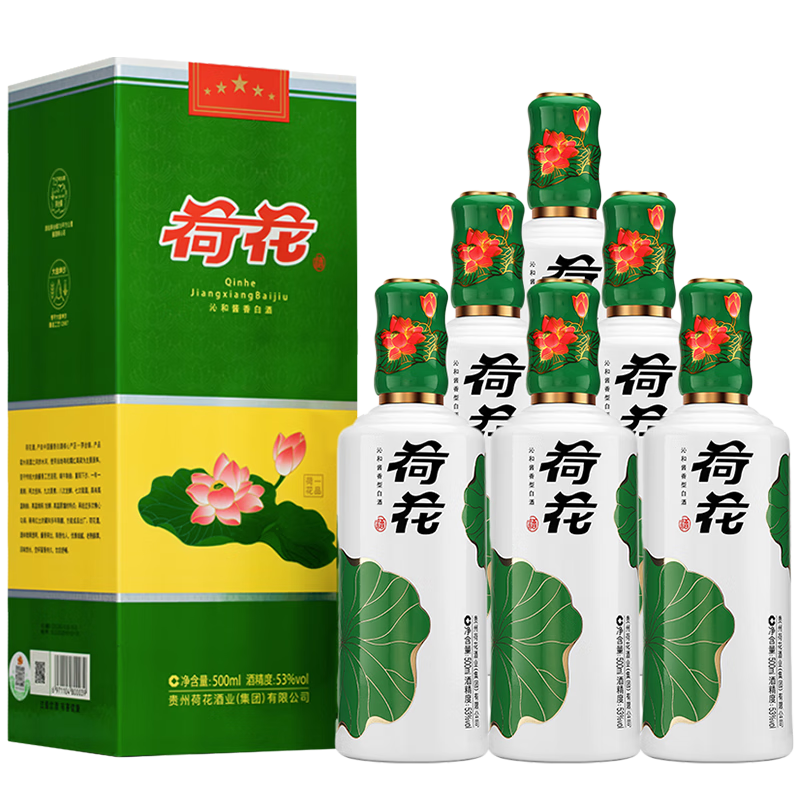 �ɻ� һƷ�ɻ� 53�㽴���Ͱ׾� 500ml 500ml*6 1467Ԫ(������)