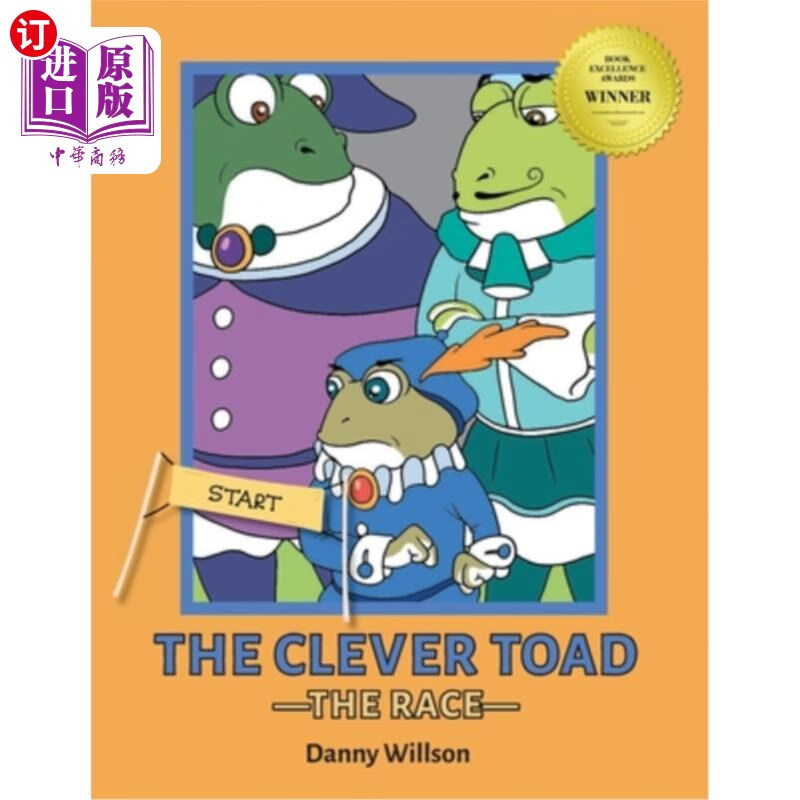 海外直订the clever toad: the race 聪明的蟾蜍:赛跑