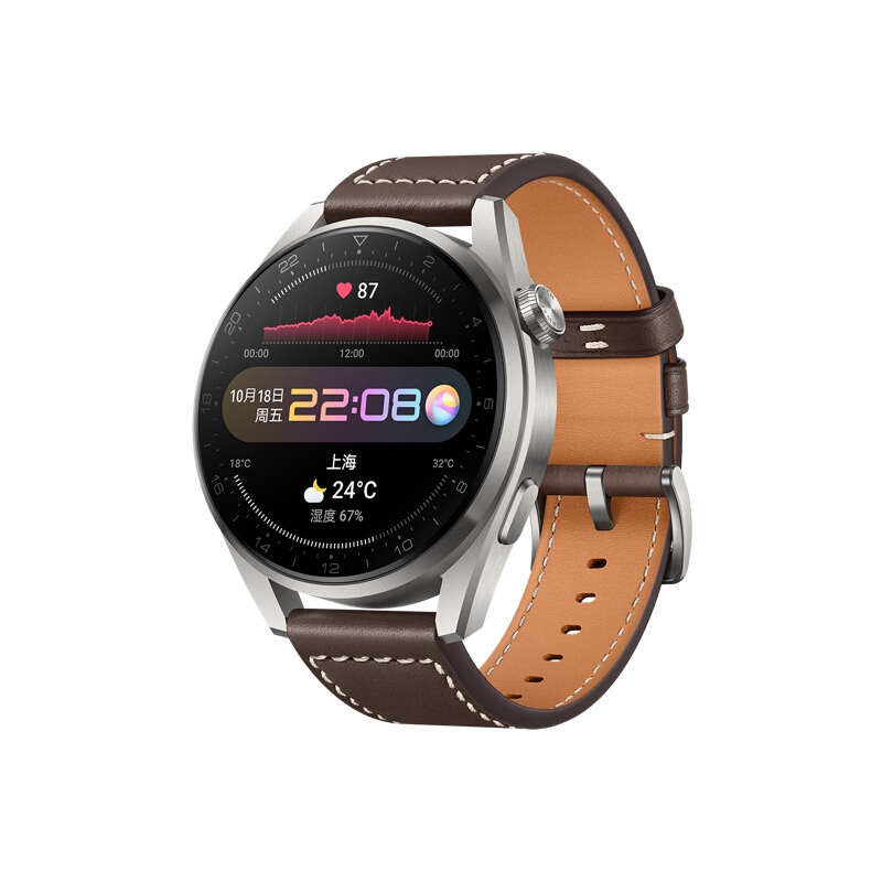 【送运动表盘】华为手表WATCH3 Pro eSIM独立通话智能电话手表gt2搭载HarmonyOS 【当天发】WATCH 3 Pro【时尚款丨钛色】
