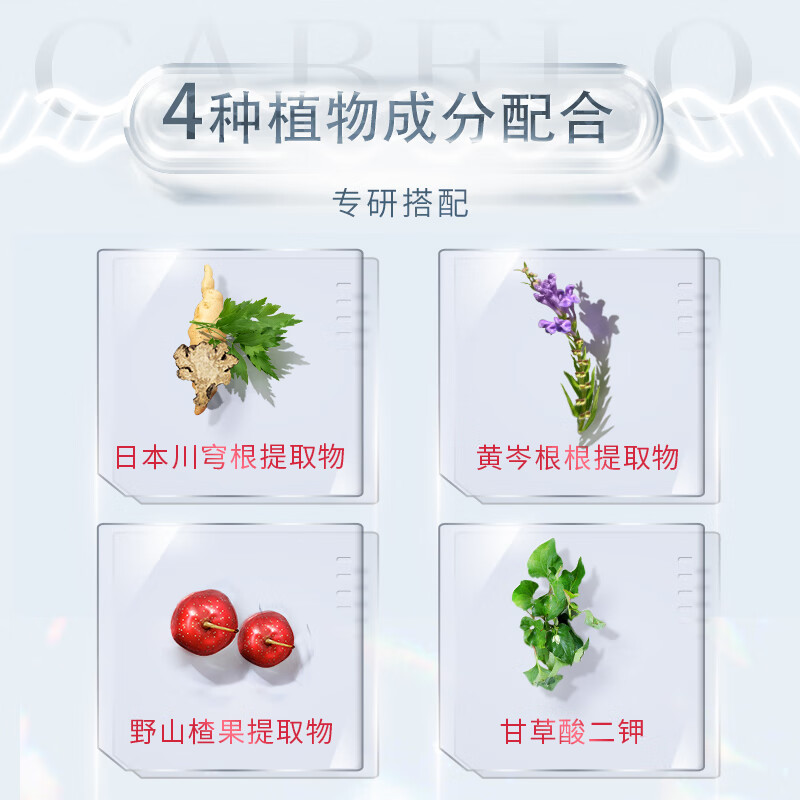 卡蓓诺（CABELO）防脱洗发水控油清爽调理头皮油脂男士防脱发适用【日本原装进口】 【男士防脱发】头皮清爽 防脱洗发水 350ml*1