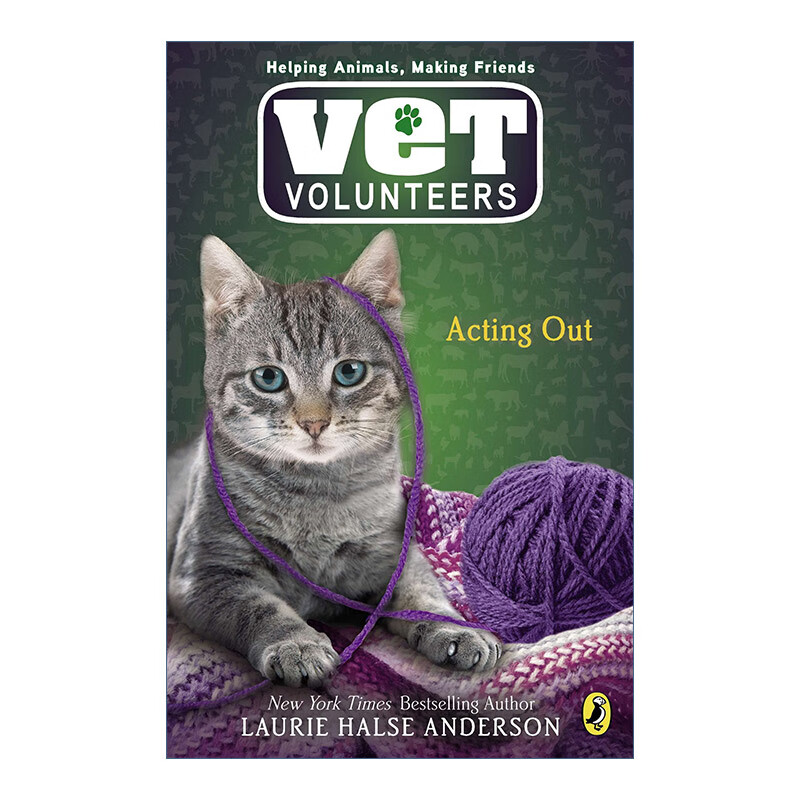 英文原版 vet volunteers 13 acting out 兽医志愿者系列13 表演 儿童