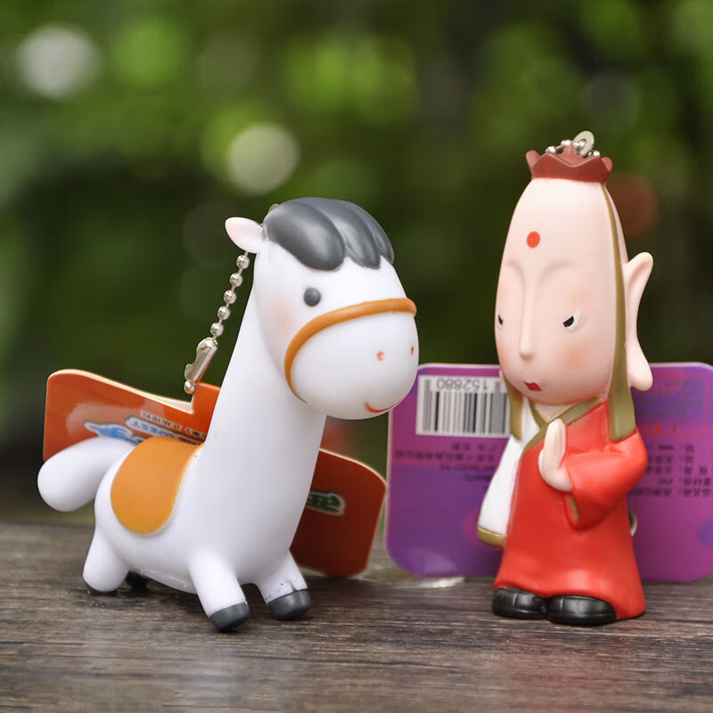 西游记唐僧师徒四人玩具人物模型摆件孙悟空人偶玩偶猪八戒白龙马 孙