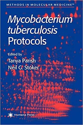 预订 mycobacterium tuberculosis protocols