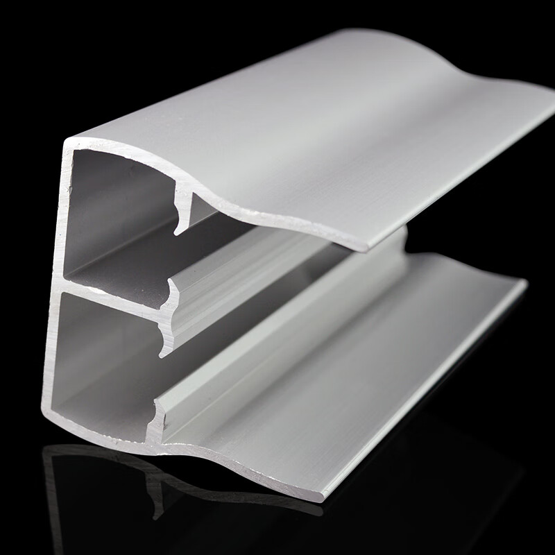 扑哩扑剌淋浴房玻璃门滑道卫生间推拉门滑轮轨道吊门导轨铝合金吊滑