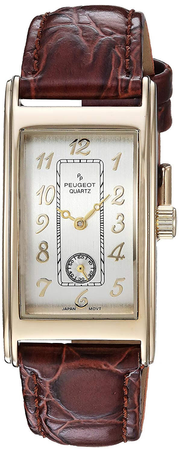 PEUGEOT 步行 手表 男士 石英 秒针摆动 2039G Gold small