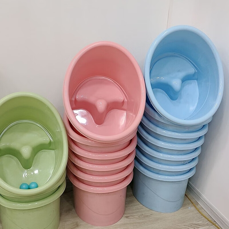 凯蕊士宝宝浴桶可坐洗澡桶 婴儿洗澡盆宝宝泡澡桶浴盆沐浴 大号长56宽46高41[0-5岁 可备注颜色]怎么看?