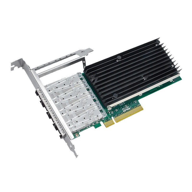 intel X710 四口万兆光纤网卡 PCIe X710 不含模块