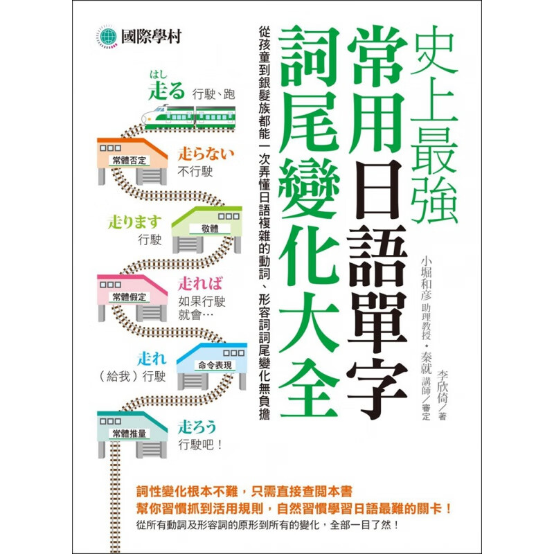 现货 正版 原版进口图书 史上强常用日语单字词尾变化大全学村