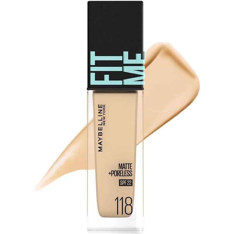 美宝莲(maybelline)【日本直邮】美宝莲fit me粉底液干皮滋润秋冬保湿
