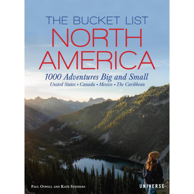 预订英文原版 the bucket list north america 遗愿清单北美universe
