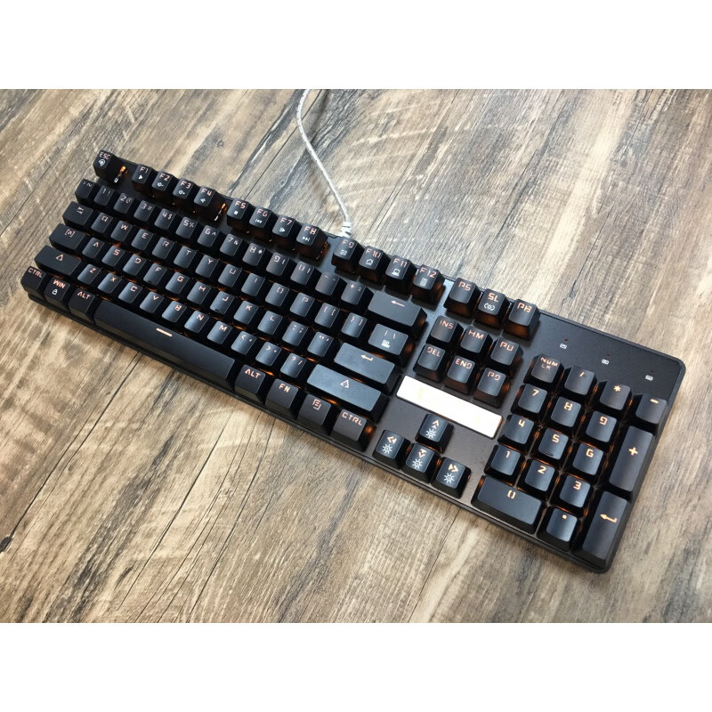 键87键黑轴茶轴红轴青轴樱桃轴混光rgb 赛德斯烽影黑色橙光青轴成色好