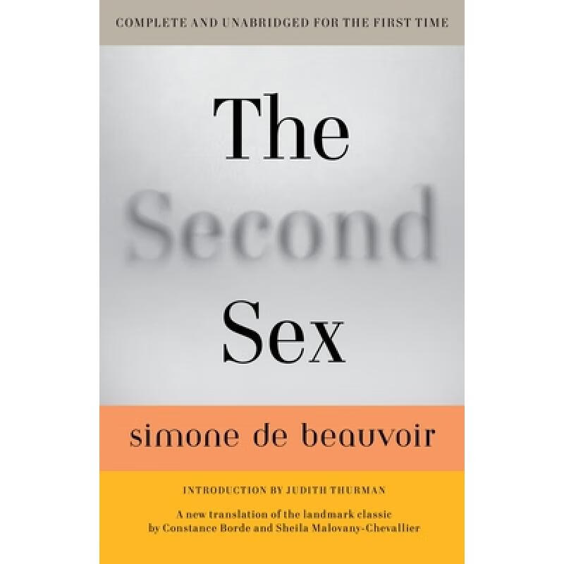现货 第二性 The Second Sex