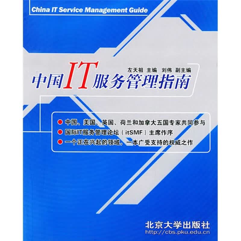 中国IT服务管理指南9787301069455【正版好书】