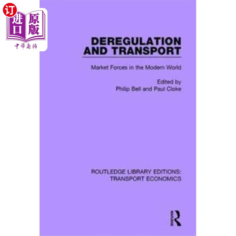 海外直订deregulation and transport 放松管制和运输