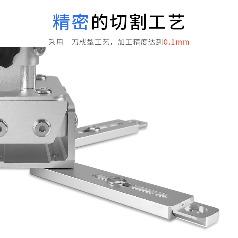 纳米亚(Namias)高端通用投影仪支架吊装吊架 爱普生明基索尼优派等投影机吊顶挂墙壁挂架子工程加厚 壁挂(长度25-38cm伸缩)新月银