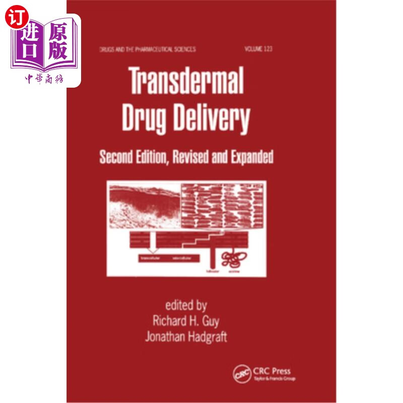 海外直订医药图书transdermal drug delivery: revised and expanded
