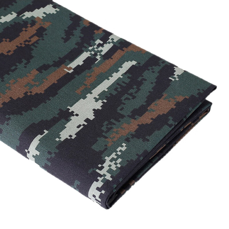 婉和 迷彩布 桌布 迷彩布料 台布 虎斑色1.5米宽