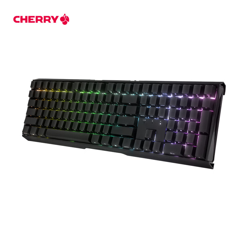 樱桃（CHERRY）MX3.0S RGB Wireless 三模连接 无线机械键盘 黑色 黑轴